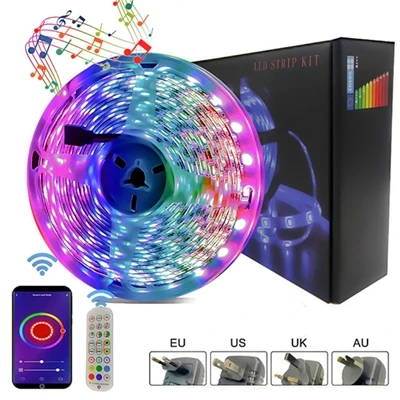 Cima uus 5- meeter RGB valguse ribakomplekt